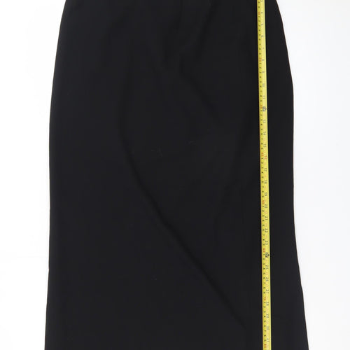 Debenhams Women Black Size 14 Pencil Skirt Formal Workwear