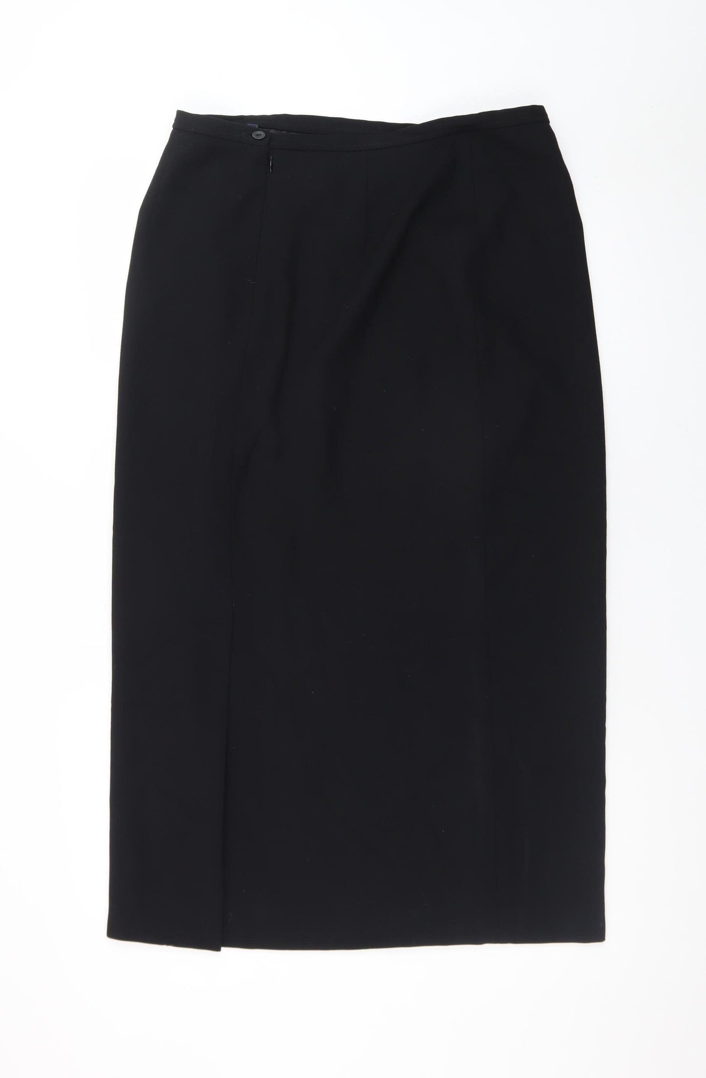 Debenhams Women Black Size 14 Pencil Skirt Formal Workwear