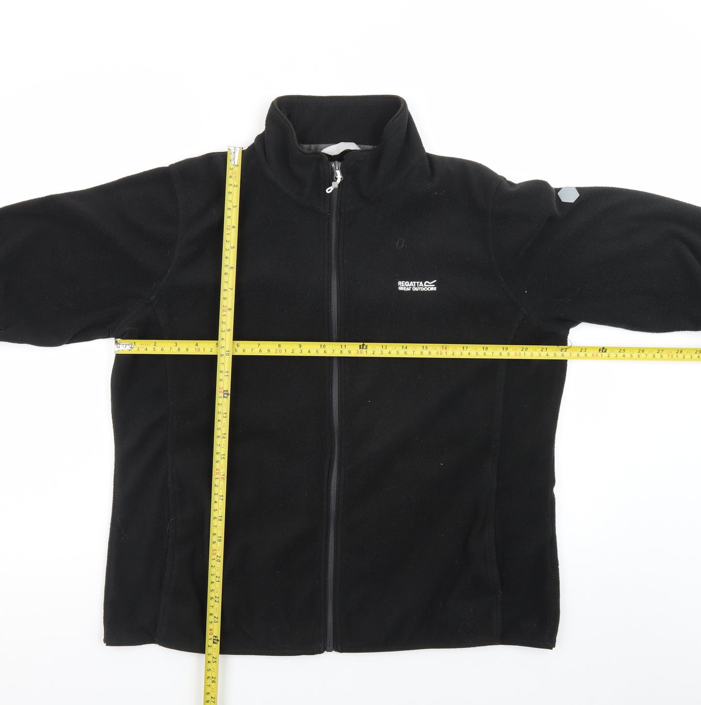 Regatta Great Outdoors Womens Black Fleece Full Zip Jacket UK 18