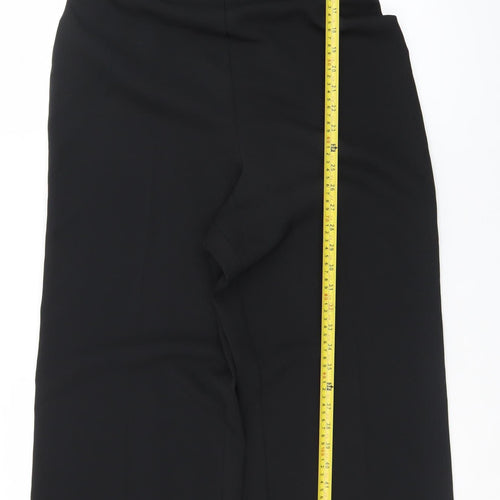Myleene Klass Women's Black Sleeveless Wide-Leg Jumpsuit UK 12