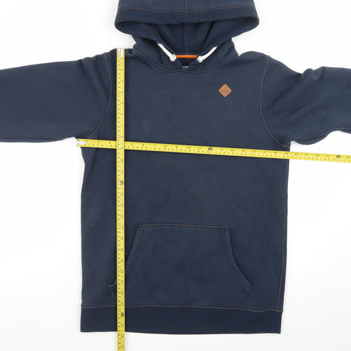 Jack & Jones Boys Navy Blue Pullover Hoodie 16 Years Cotton Blend Casual