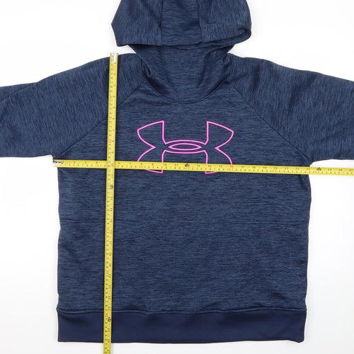 Under Armour Women's Blue XL Pullover Hoodie ColdGear Sweatshirt