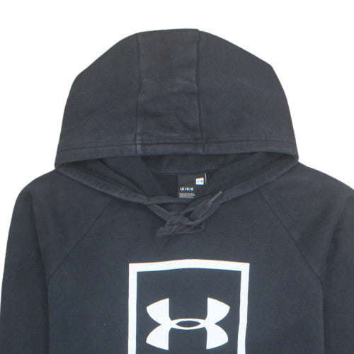 Under Armour Womens Black Large Pullover Hoodie Sweatshirt
