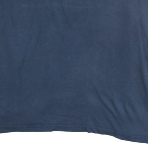 Columbia Men's Navy Blue Graphic Short Sleeve Cotton T-Shirt XL