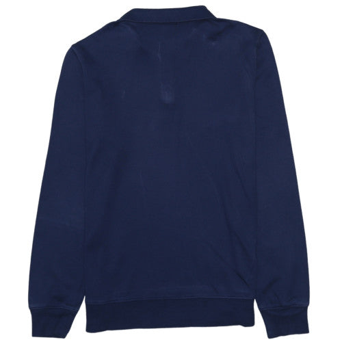 Ralph Lauren Boys Navy Blue 1/4 Zip Cotton Sweatshirt XL (18-20)