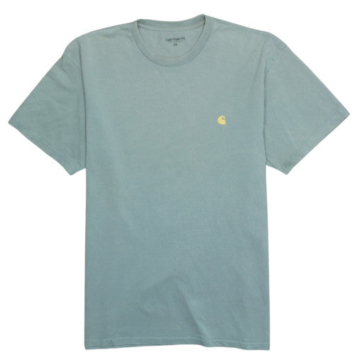 Carhartt Work In Progress Men's Blue XL Cotton Crew Neck T-Shirt