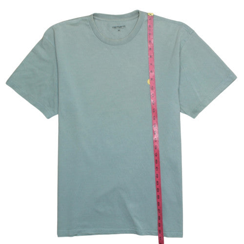 Carhartt Work In Progress Men's Blue XL Cotton Crew Neck T-Shirt
