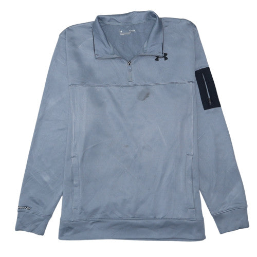 Under Armour Men’s Grey XL 1/4 Zip Fleece Sweatshirt