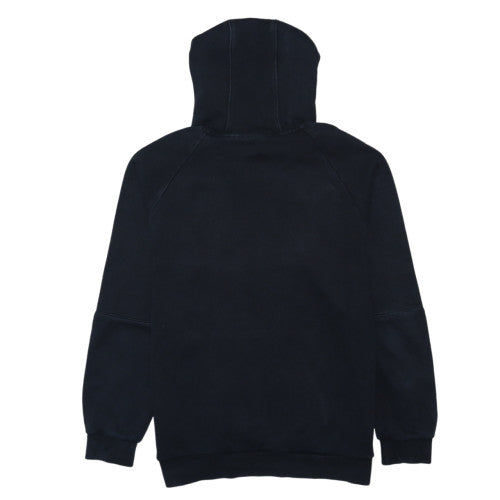 Adidas Mens Black Pullover Hoodie M Logo Sportswear Fleece Sweatshirt
