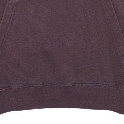 Nike Men Brown Pullover Fleece Hoodie M Regular Fit Long Sleeve