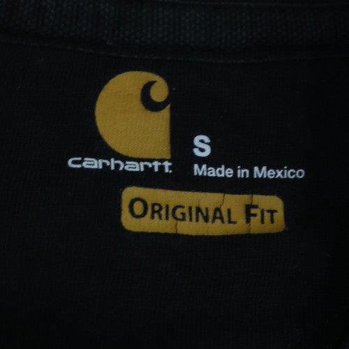 Carhartt Men's Black Original Fit Crew Neck Sweatshirt Size S