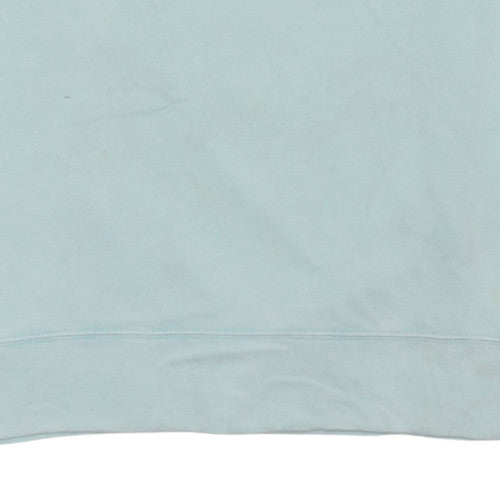 Ralph Lauren Men's Blue Cotton Crew Neck Pullover Sweatshirt L