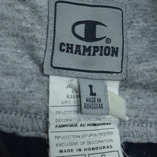 Champion Men's Blue Pullover Crew Neck Sweatshirt L