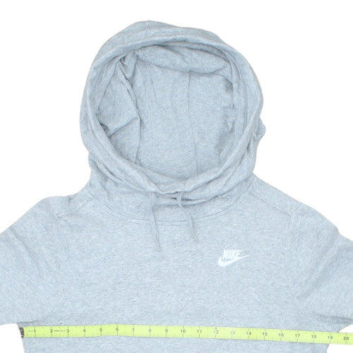 Nike Womens Grey XS Pullover Hoodie Cotton Blend Lined