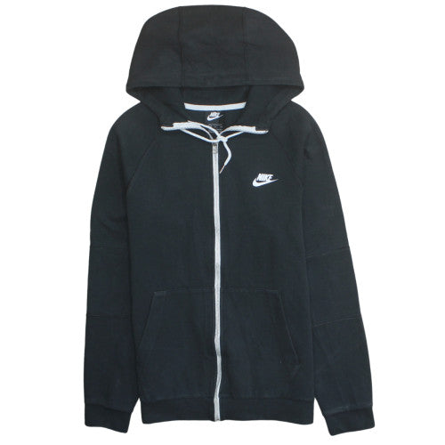 Nike Men's Black Full Zip Hoodie Small Regular Fit Sweatshirt