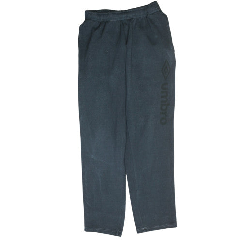 Umbro Men's Black Fleece Sweatpants M Regular Fit Casual Trousers