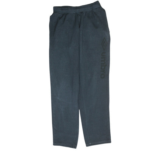 Umbro Men's Black Fleece Sweatpants M Regular Fit Casual Trousers