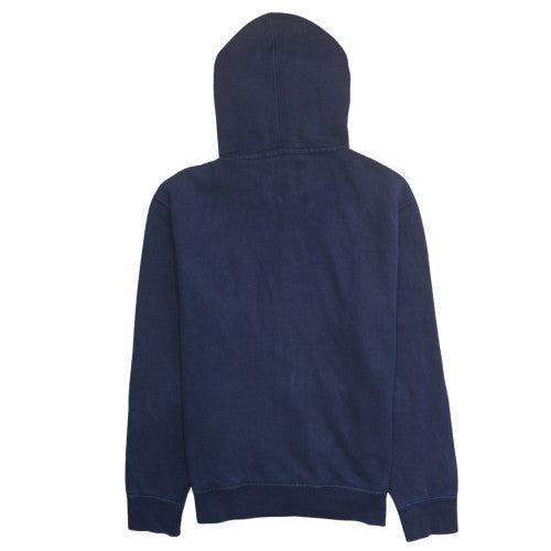 Ralph Lauren Mens Blue Full Zip Hoodie Size M Classic Fleece
