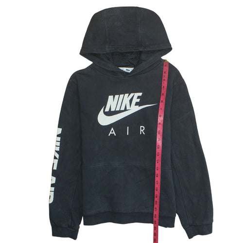 Nike Girls Black XL Hoodie Pullover Sweatshirt Hooded Fleece Lined Casual