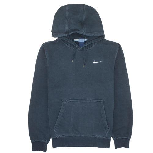 Nike Men's Blue Pullover Hoodie Medium Fleece Sportswear