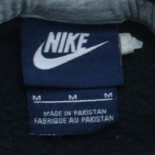 Nike Men's Blue Pullover Hoodie Medium Fleece Sportswear