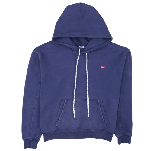 Levi's Men's Blue Fleece Hooded Pullover Basic Jacket Size M