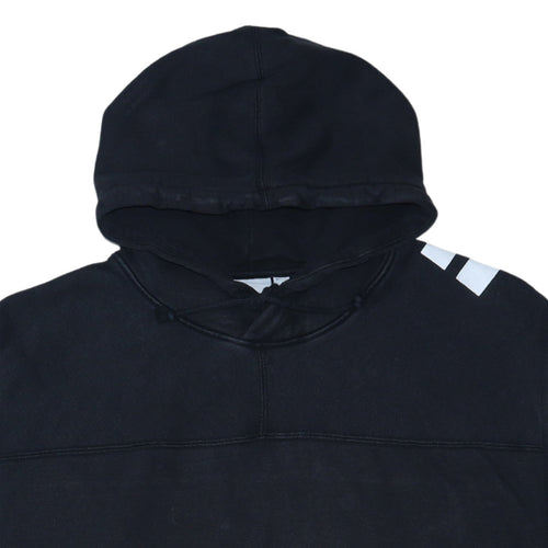Adidas Men’s Black XL Pullover Hoodie with Logo Print