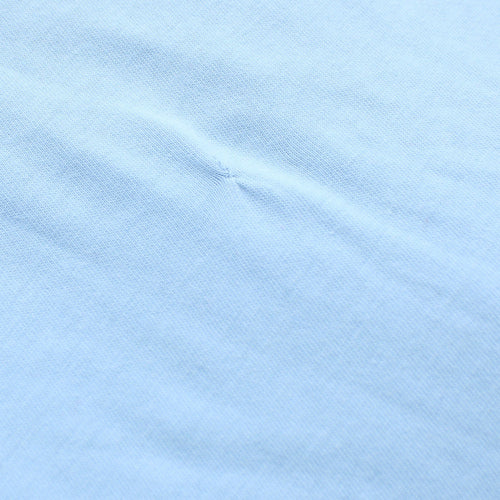Nike Men's Blue Crew Neck Short Sleeve Cotton T-Shirt Size L