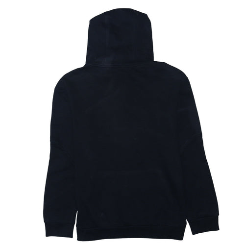 Lonsdale Men's Black Pullover Hoodie M Regular Fit Graphic Logo