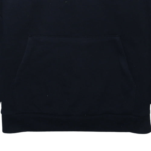 Lonsdale Men's Black Pullover Hoodie M Regular Fit Graphic Logo