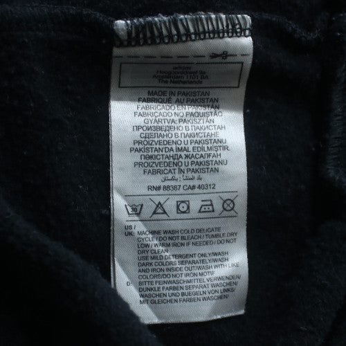 adidas Mens Black L Crew Neck Pullover Sweatshirt