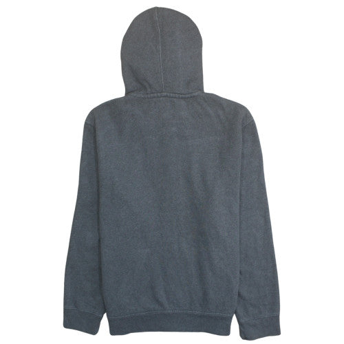 Ralph Lauren Men's Grey Full Zip Hoodie 2XL Logo Fleece Sweatshirt