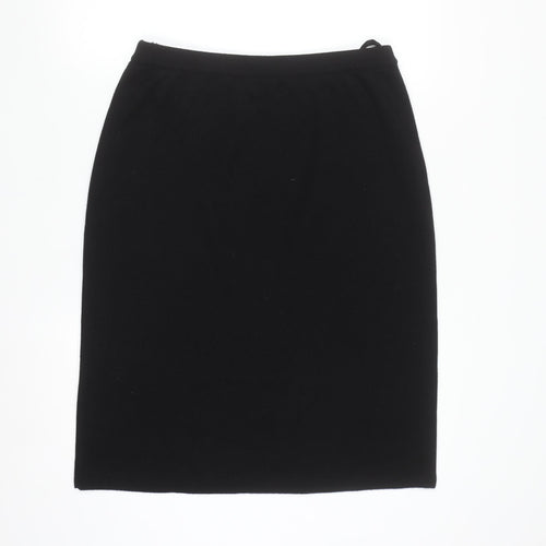 Your 6th Sense Women's Black Knit Pencil Skirt Size 16