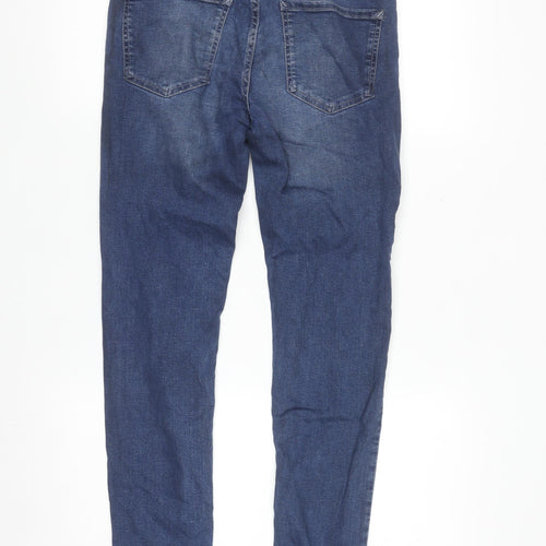 Primark Women's Blue Skinny Stretch Jeans Size 10 Regular