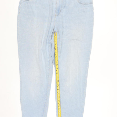 Primark Women’s Light Blue Skinny Denim Jeans Size 16