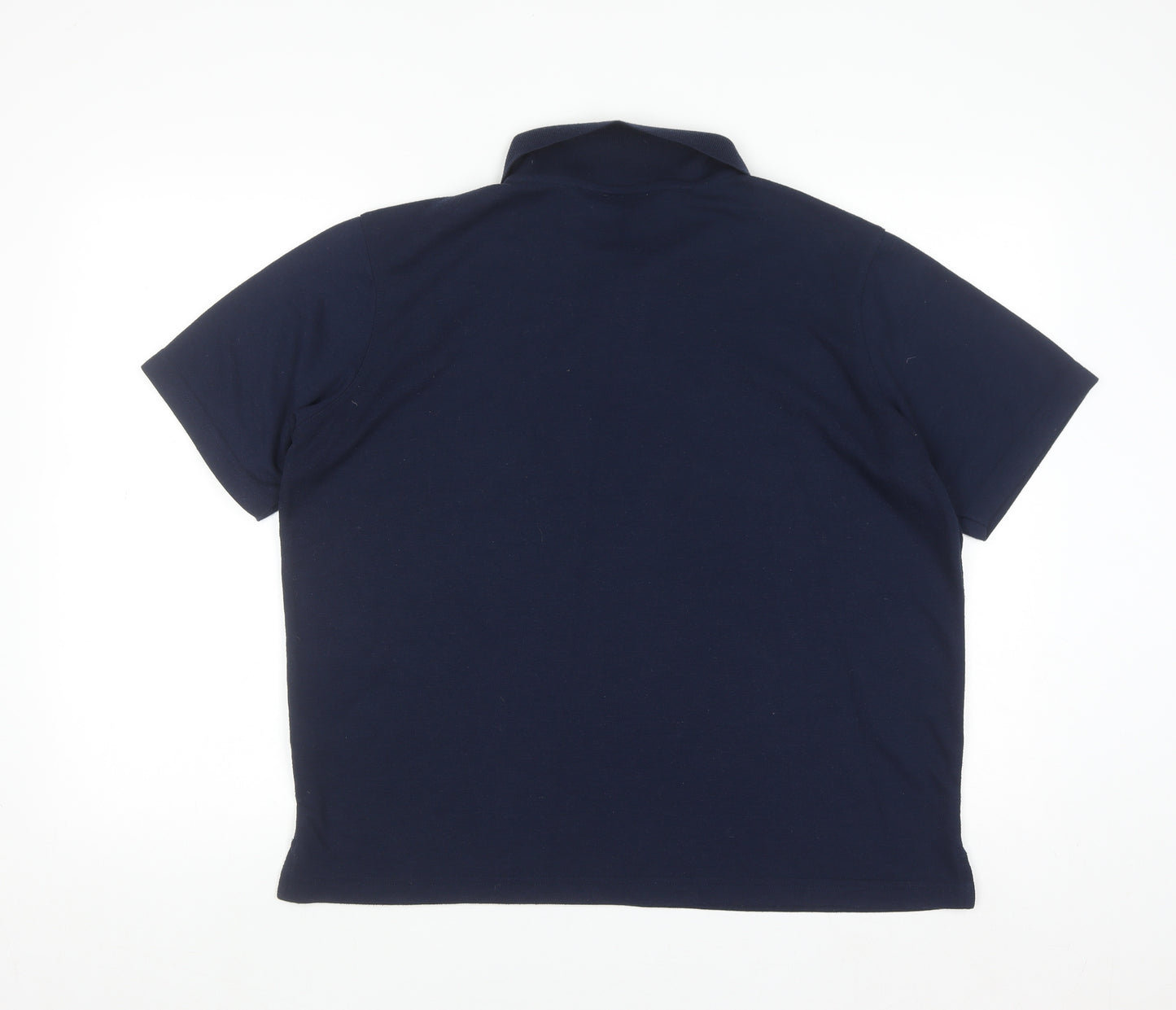 Rohan Womens Blue L Polo Shirt Short Sleeve Moisture Wicking Top