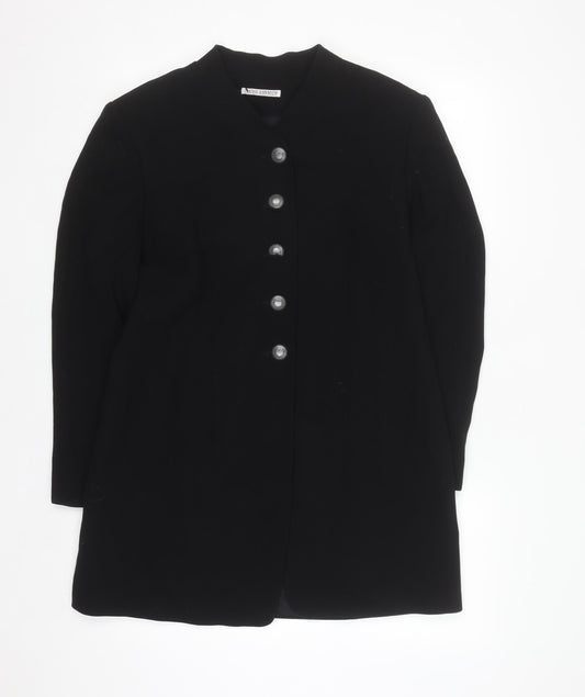Louise Kennedy Women's Black Wool Blend Long Blazer UK 14