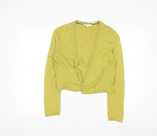 Seasalt Cornwall Women Green Size 12 Cotton Cardigan