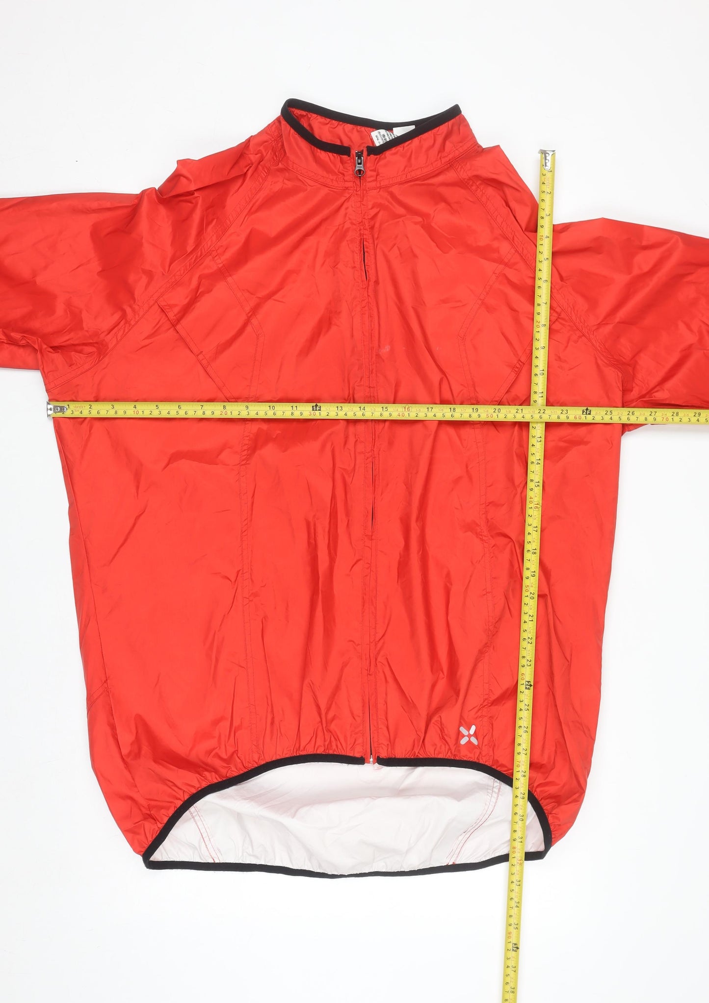 B'Twin Men's Red 2XL Windbreaker Cycling Jacket Lightweight