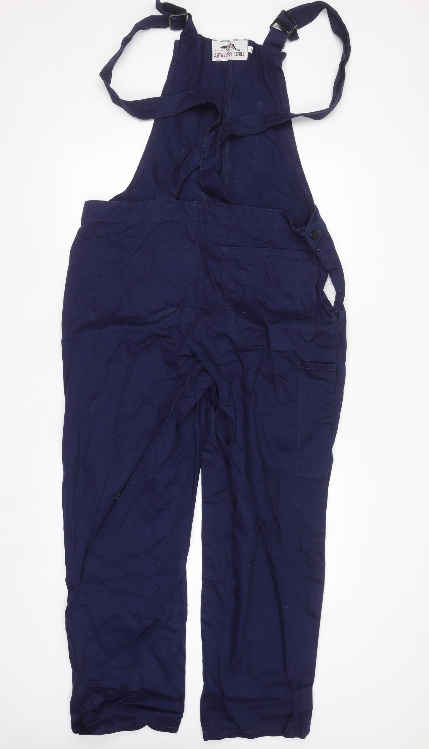 Artillery Drill Men's Blue Cotton Dungarees Size 40 Workwear