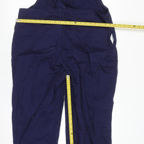 Artillery Drill Men's Blue Cotton Dungarees Size 40 Workwear