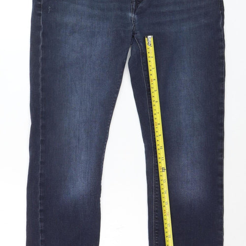 Tommy Hilfiger Women Blue Slim Fit Bleecker Stretch Jeans Size 14