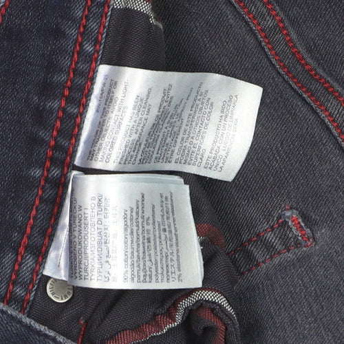 Tommy Hilfiger Women Blue Slim Fit Bleecker Stretch Jeans Size 14