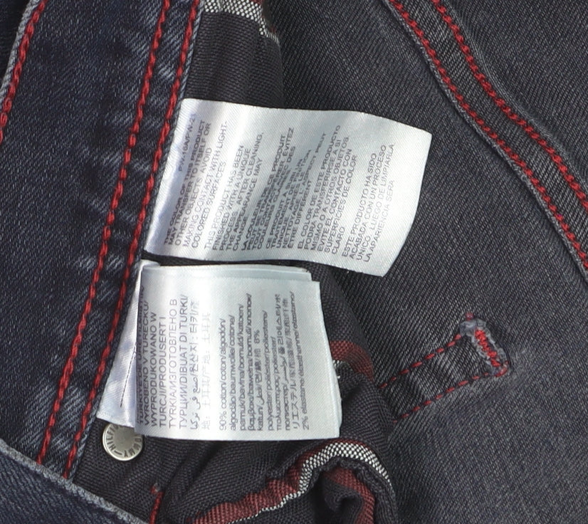 Tommy Hilfiger Women Blue Slim Fit Bleecker Stretch Jeans Size 14
