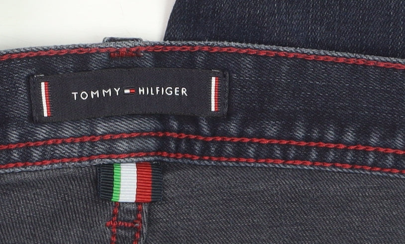 Tommy Hilfiger Women Blue Slim Fit Bleecker Stretch Jeans Size 14