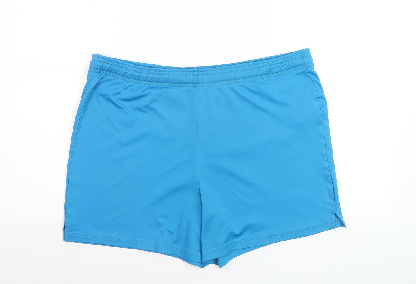 Crivit Men Blue M Quick Dry Sports Shorts