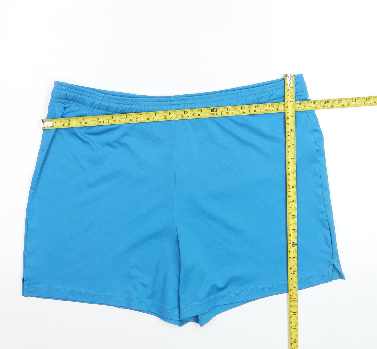 Crivit Men Blue M Quick Dry Sports Shorts