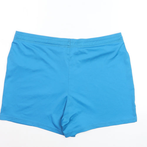 Crivit Men Blue M Quick Dry Sports Shorts