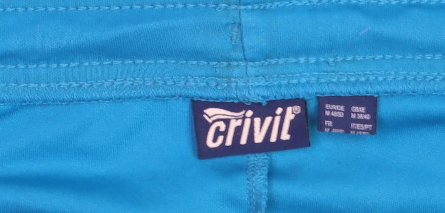 Crivit Men Blue M Quick Dry Sports Shorts