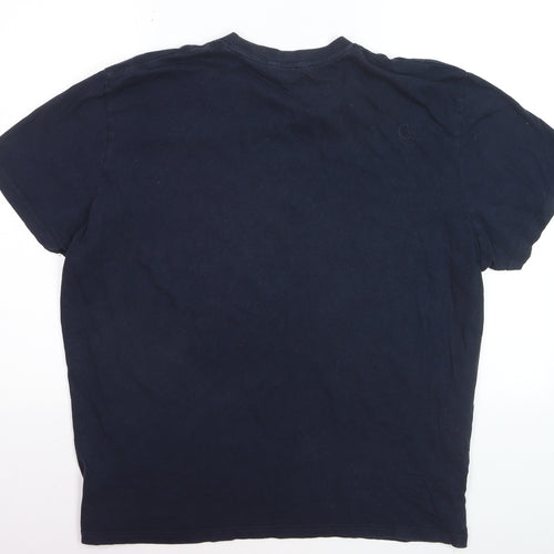 Ben Sherman Men's Dark Navy XL Cotton Graphic T-Shirt
